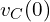  v_C(0) 