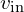  v_{\text{in}} 