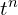 t^n