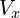  V_x 