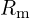 R_{\mathrm{m}}