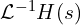 \mathcal{L}^{-1}{H(s)}