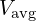 V_{\mathrm{avg}}