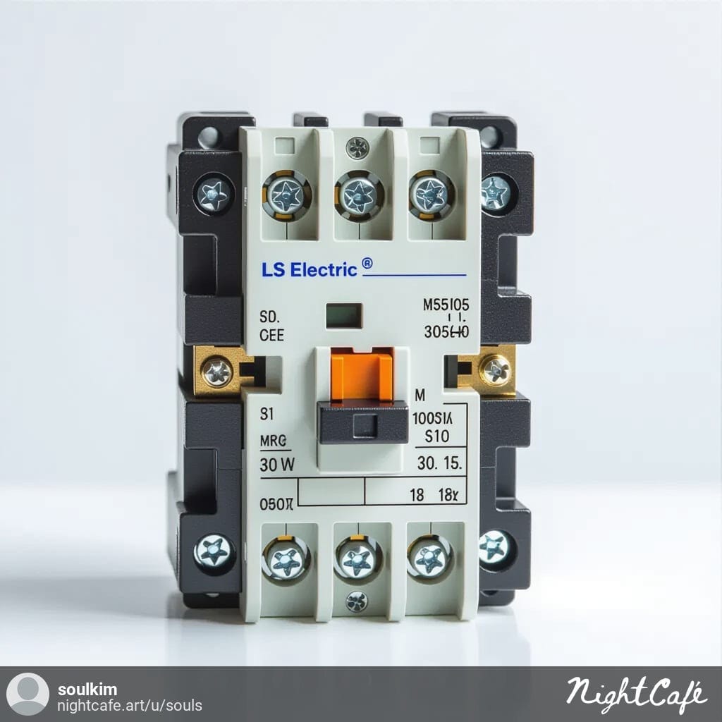 "LS Electric magnetic contactor and thermal overload relay devices"